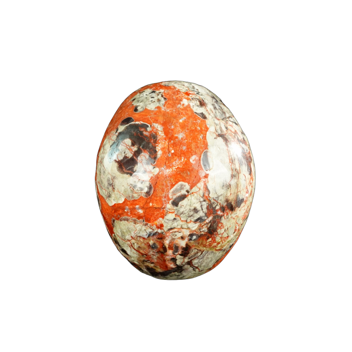 4.5" Money agate Crystal Skull Carving - Unique Piece #MG01