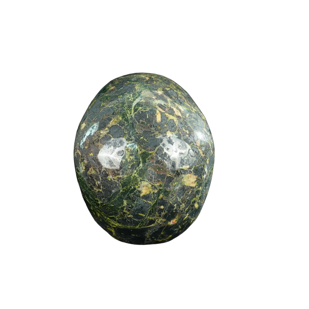 4.5" Plum Blossom Jade Crystal Skull Carving - Unique Piece #PB01