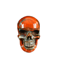 4.5" Red Jasper Crystal Skull Carving - Unique Piece #RJ01