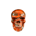 4.5" Red Jasper Crystal Skull Carving - Unique Piece #RJ02