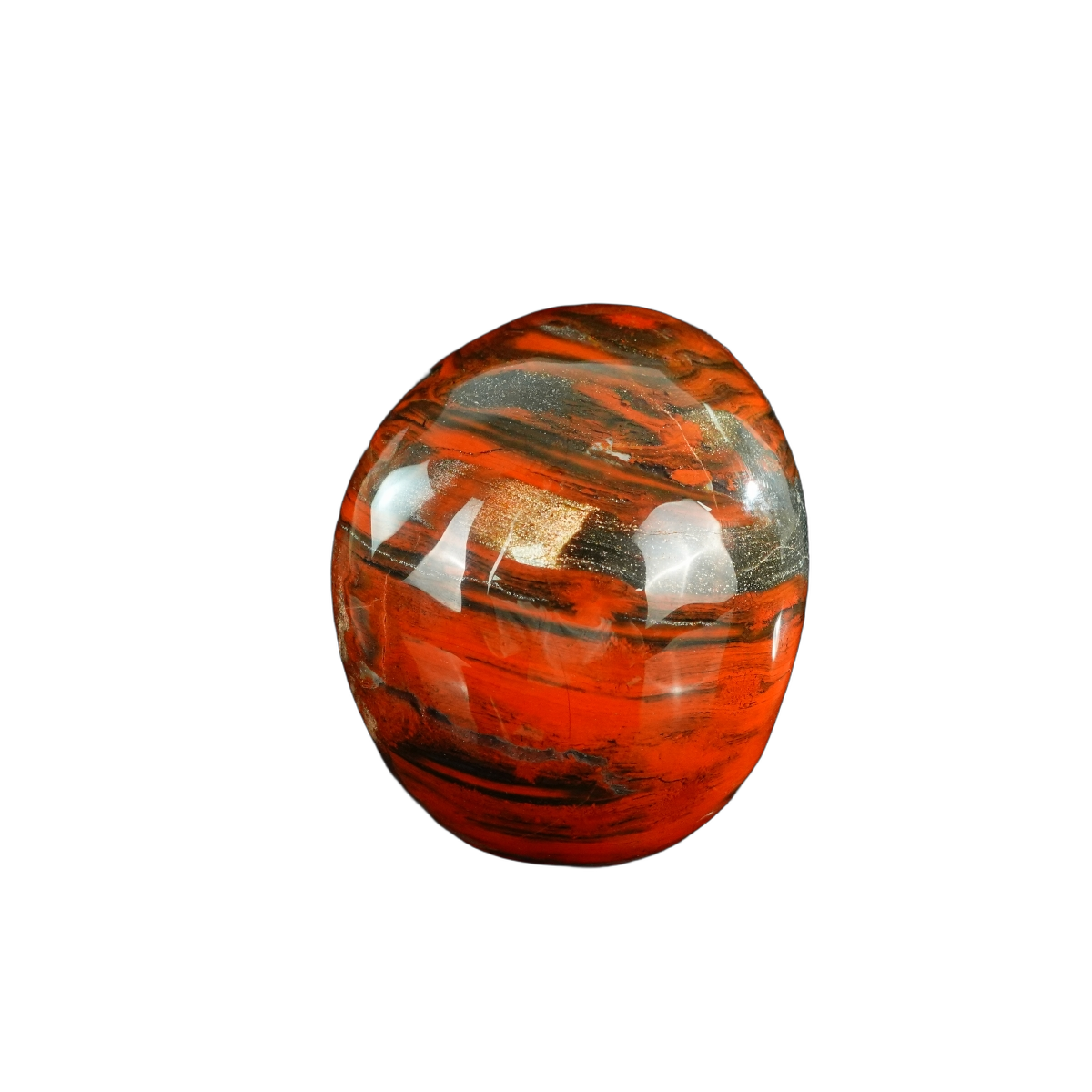 4.5" Red Jasper Crystal Skull Carving - Unique Piece #RJ02