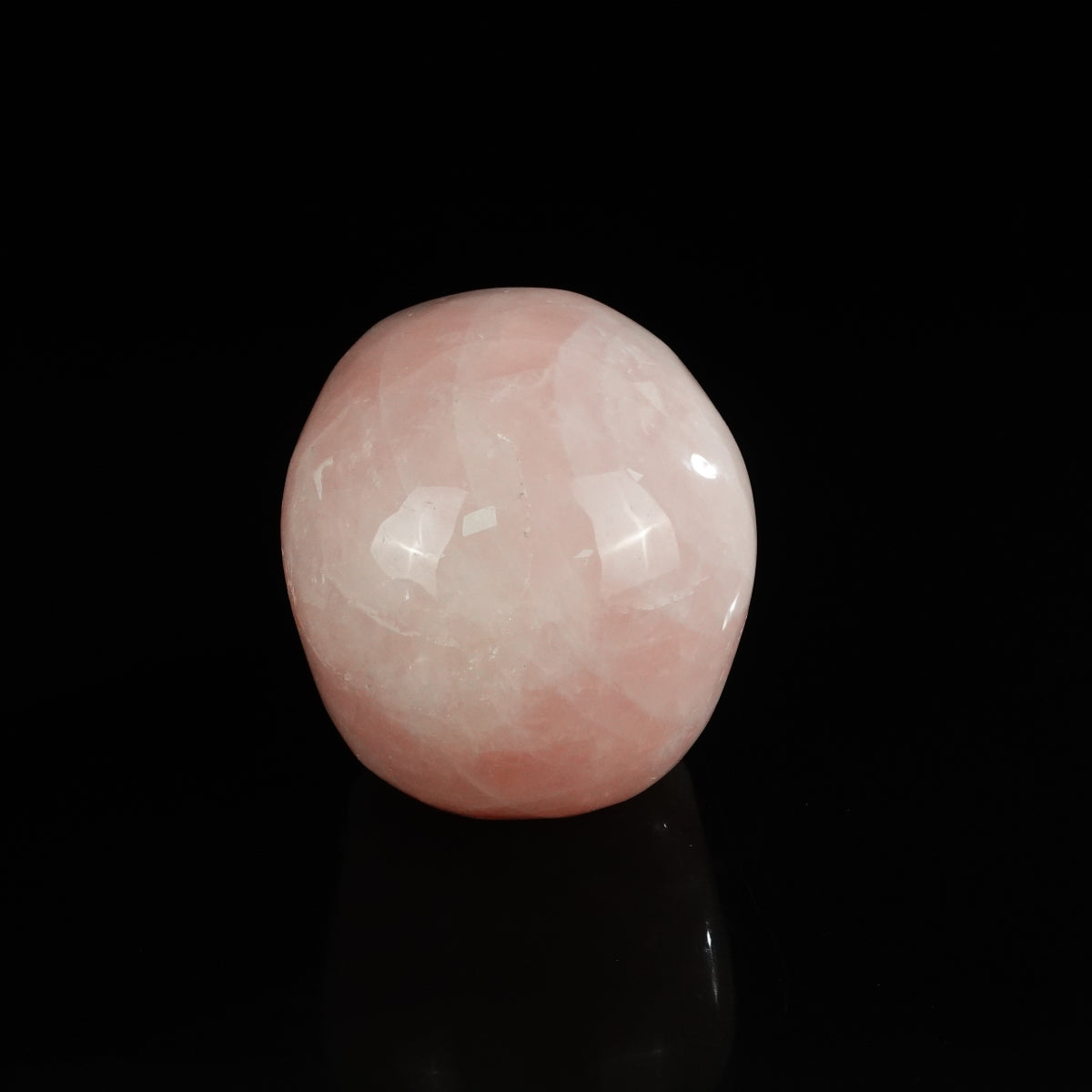 4.5" Rose Quartz Crystal Skull Carving - Unique Piece #RQ01