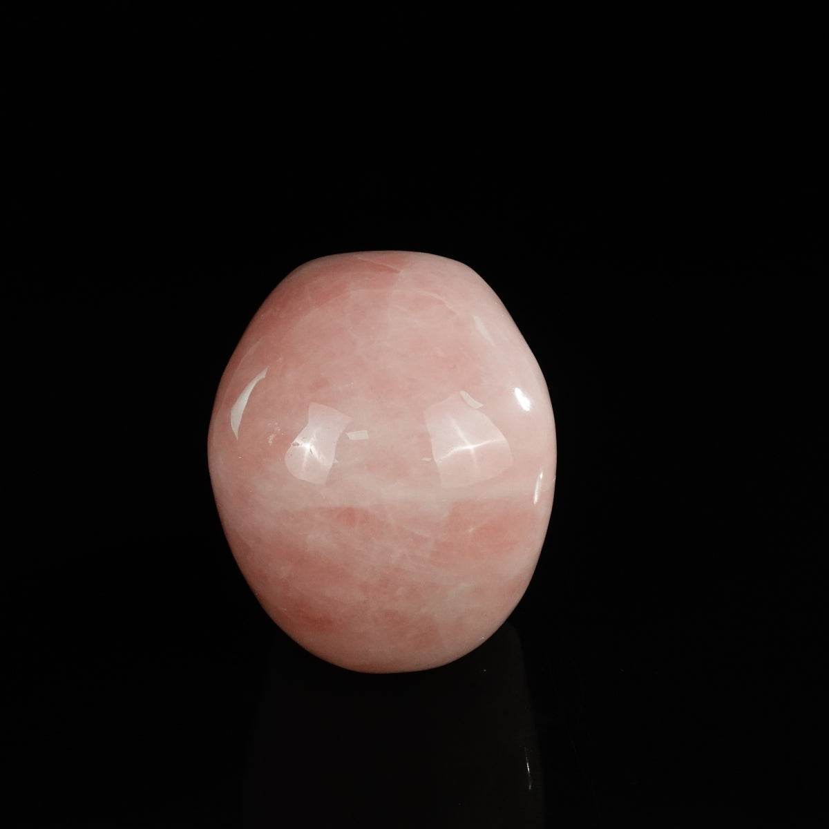 4.5" Rose Quartz Crystal Skull Carving - Unique Piece #RQ02