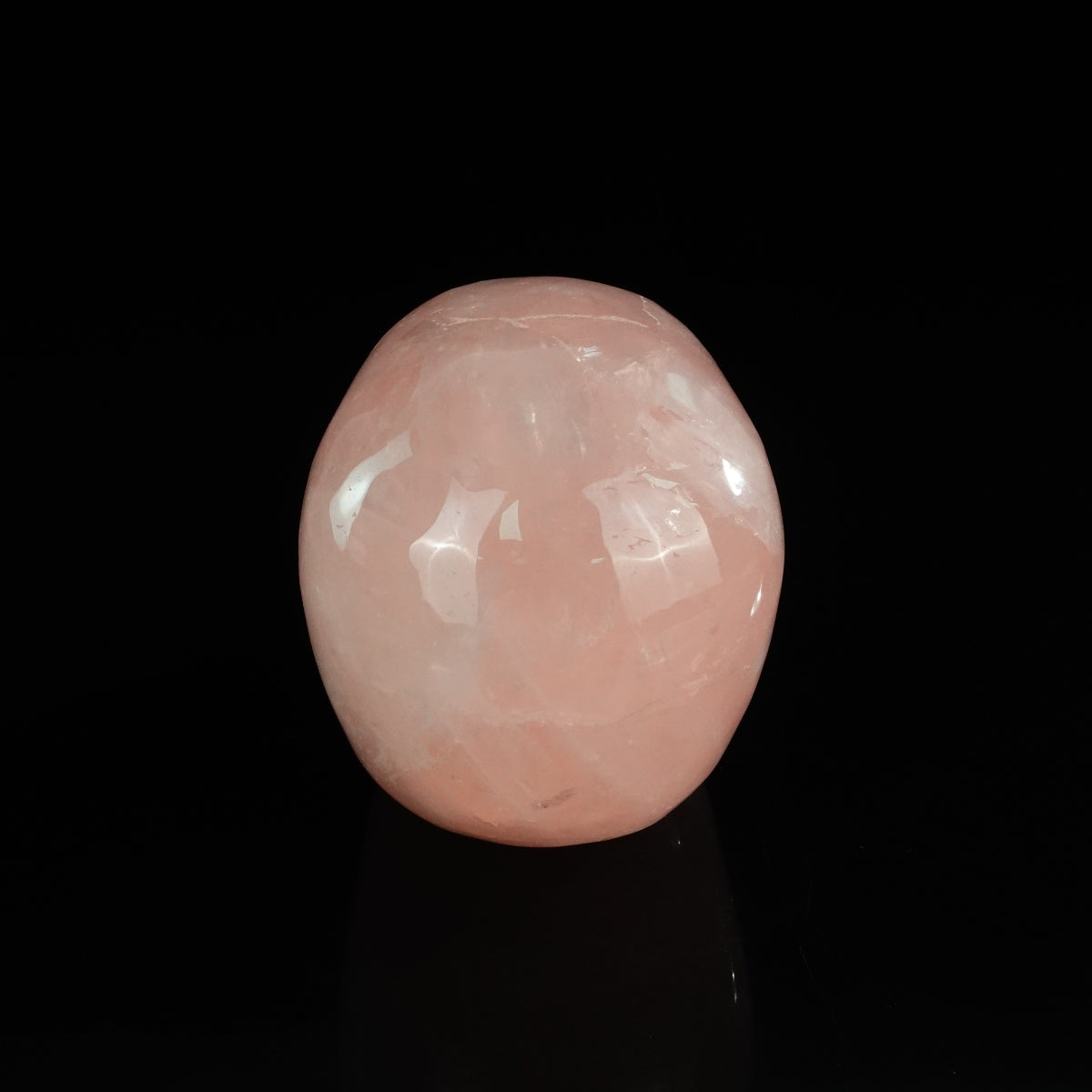4.5" Rose Quartz Crystal Skull Carving - Unique Piece #RQ03