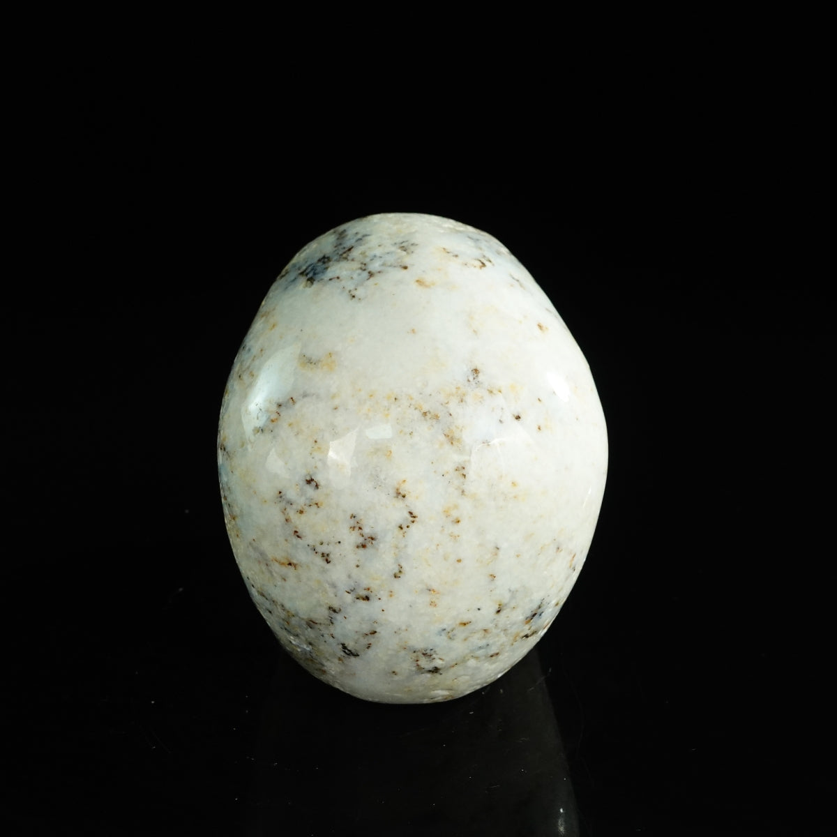 4.5" White Opal Crystal Skull Carving - Unique Piece #WO01