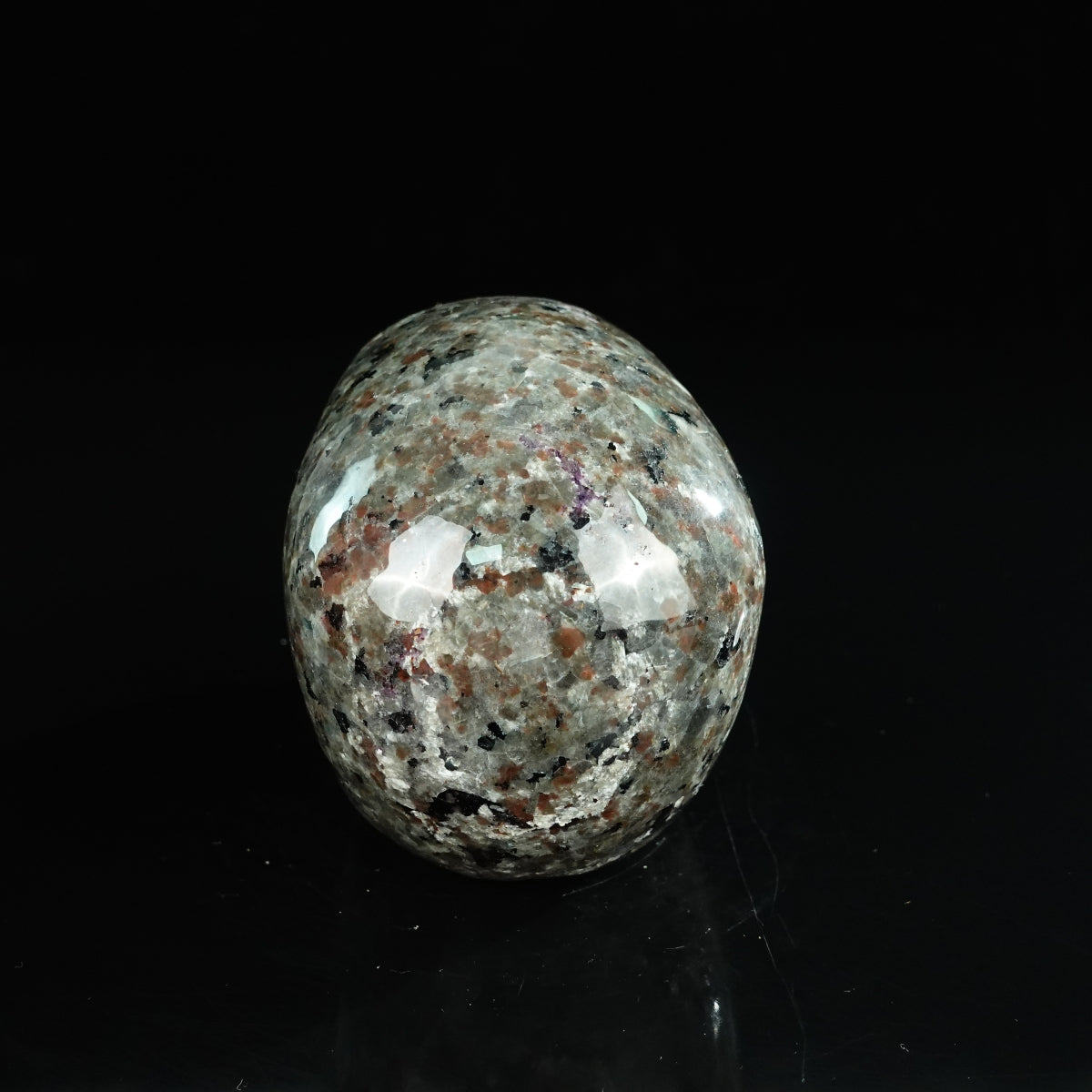 4.5" Yooperlite Crystal Skull Carving - Unique Piece #YP02