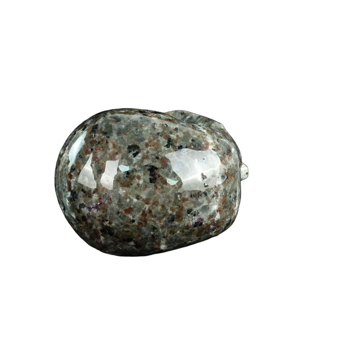 4.5" Yooperlite Crystal Skull Carving - Unique Piece #YP02